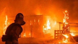 北加州野火发生至今 焚毁7.4万英亩土地 撤离人数近20万