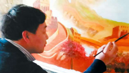 中华国礼第一幅创作者乔领空降陈百加教育课程现场