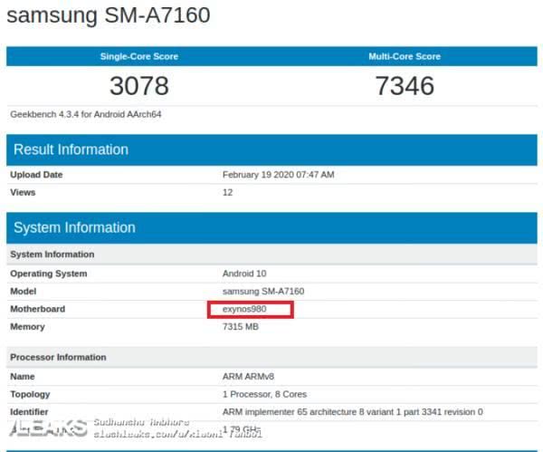 哪些手机支持5g网络三星银河A71 5G版曝光