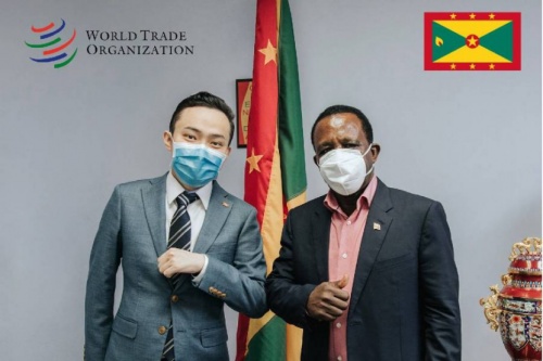 外媒Now Grenada热议孙宇晨成为格林纳达驻WTO大使