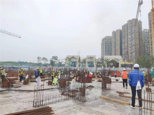 复工复产“建”行动！中国二冶四川分公司在蓉项目全面复工