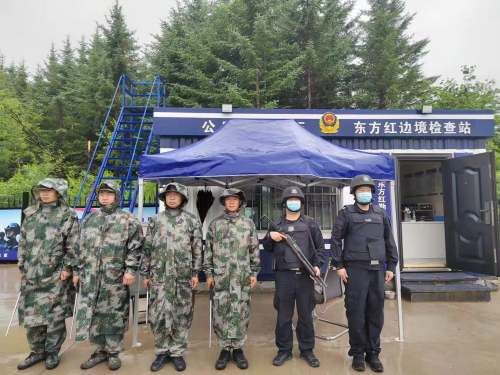 东方红边境检查站多措并举扎实推进“警地融合”工作落实落地